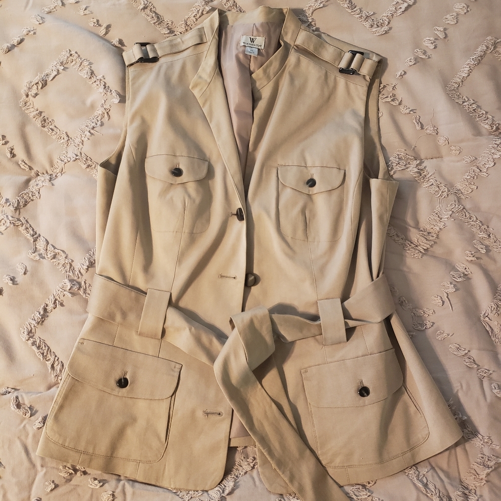 Khaki skirt set